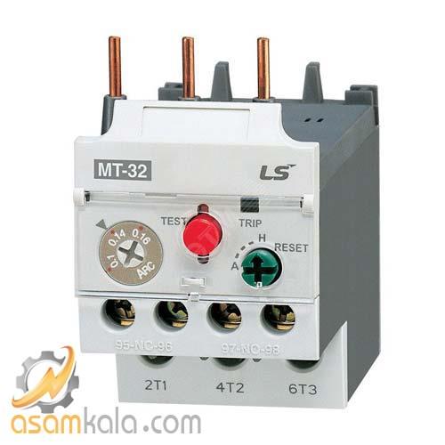 رله حرارتی ال اس متاسل برای کنتاکتور 9 الی 40 آمپر تنظیم جریان 12 تا 18  کد فنی: MT-32/3H - 12~18